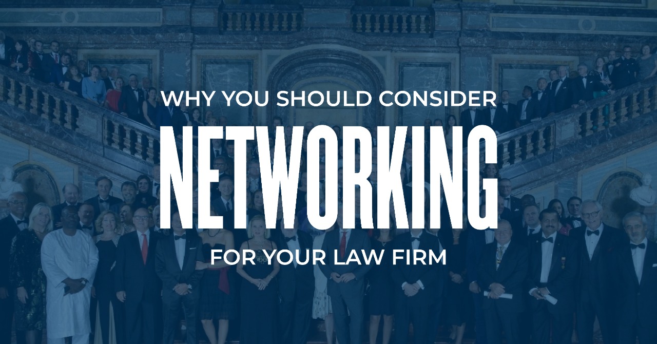 why you should consider networking for your law firm