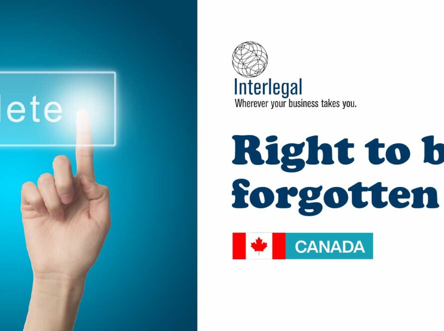 Right to be forgotten in Canada